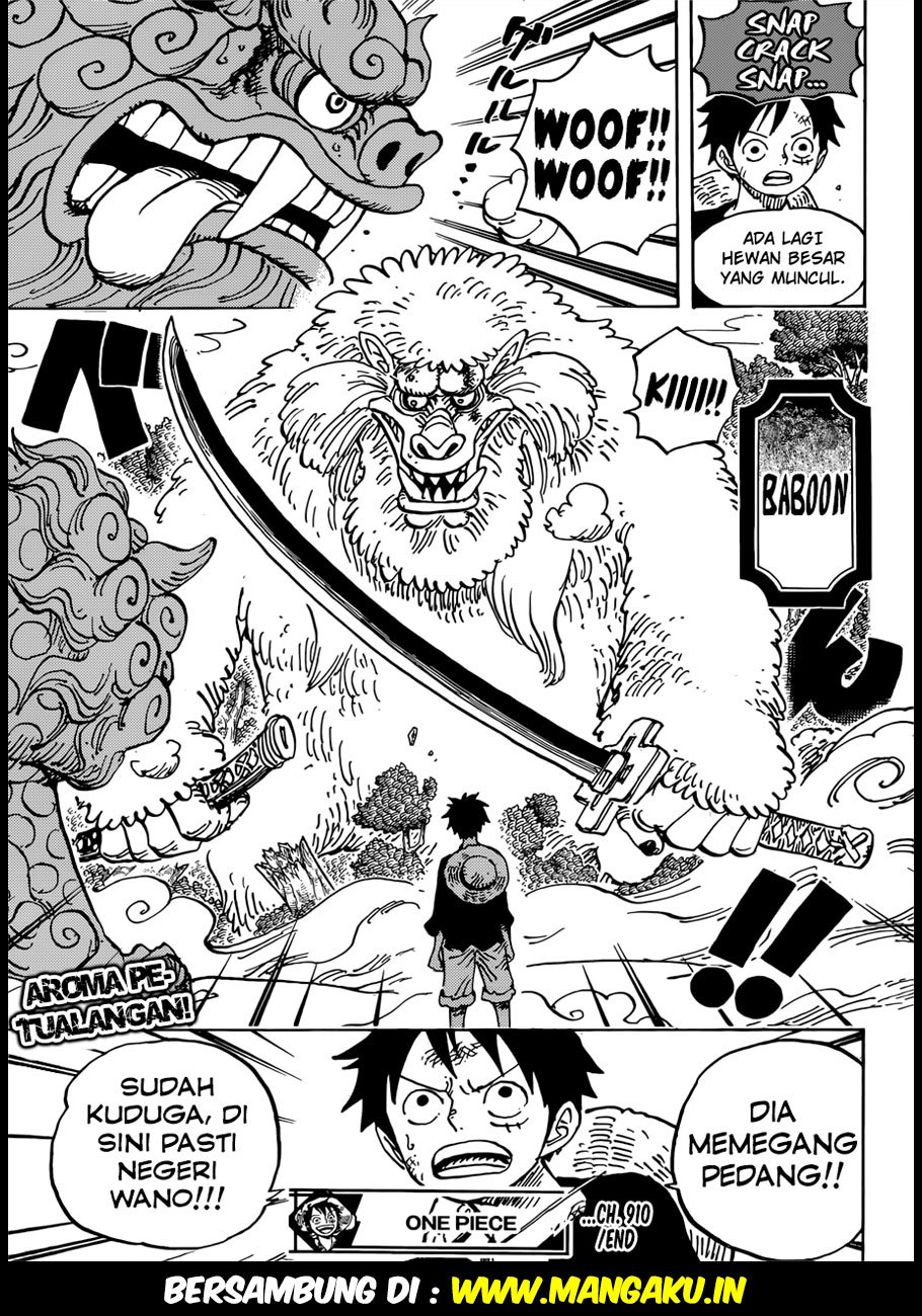 One Piece Chapter 910 Halaman 13