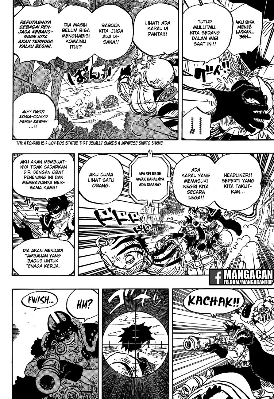 One Piece Chapter 911 Halaman 5