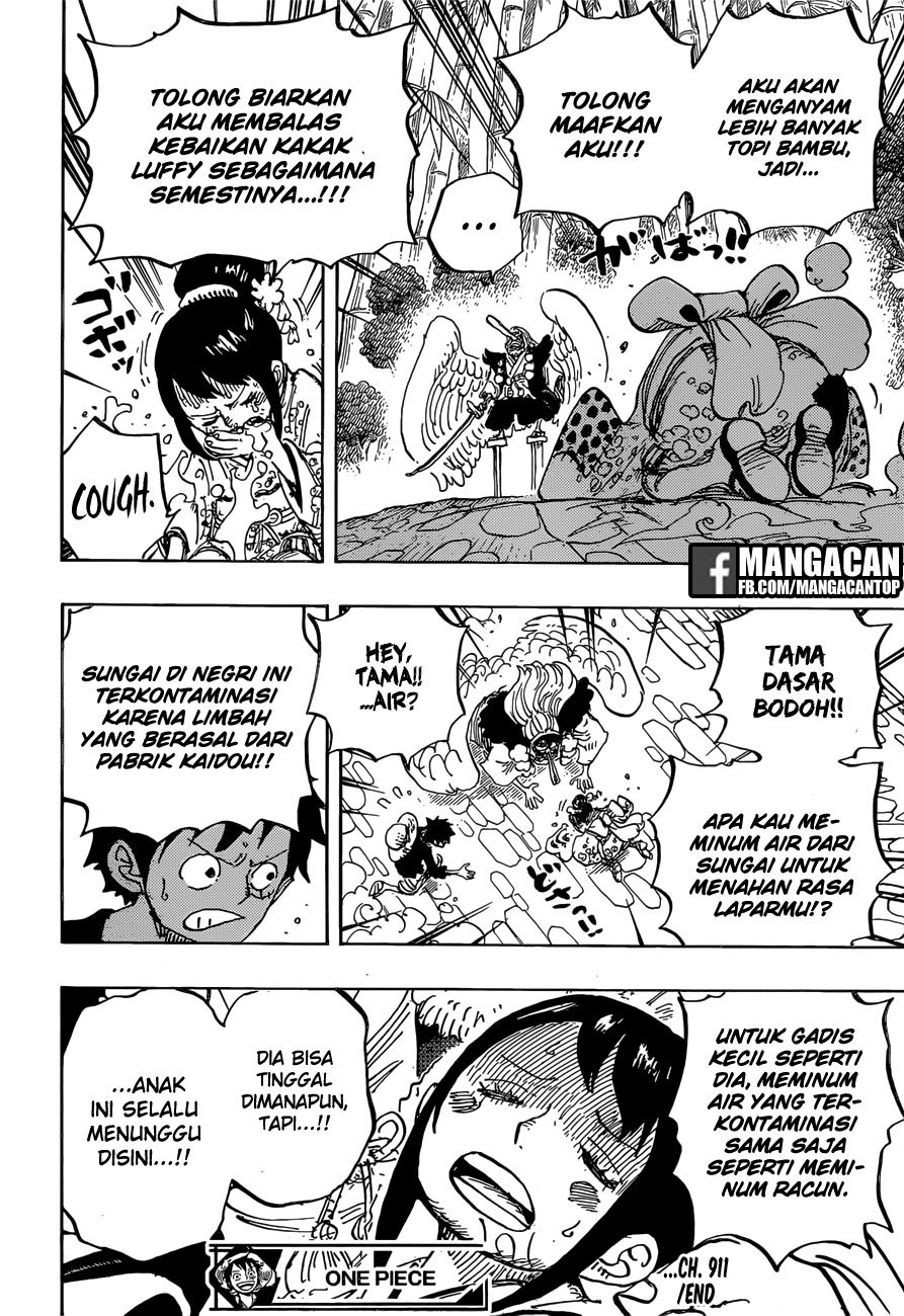 One Piece Chapter 911 Halaman 16