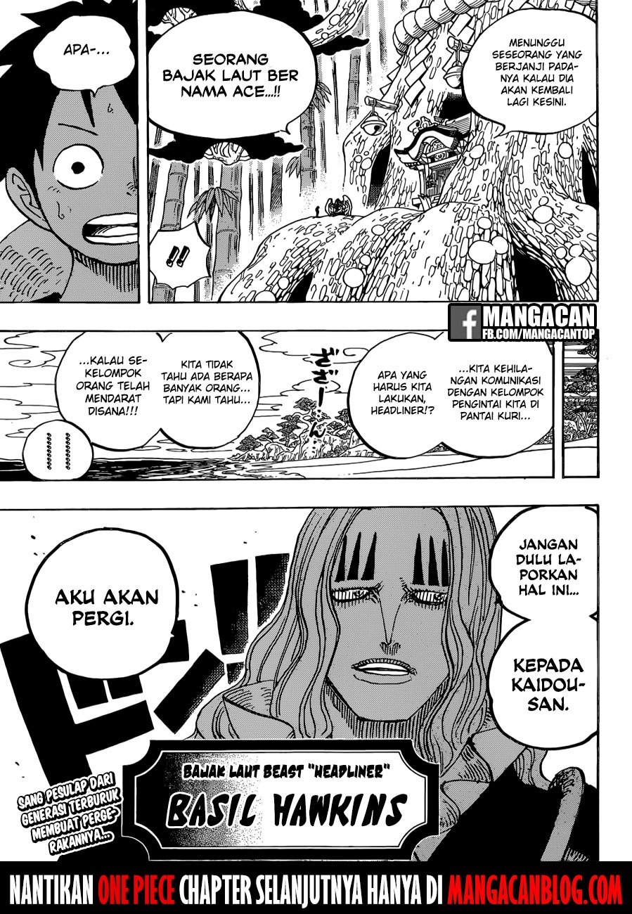 One Piece Chapter 911 Halaman 17