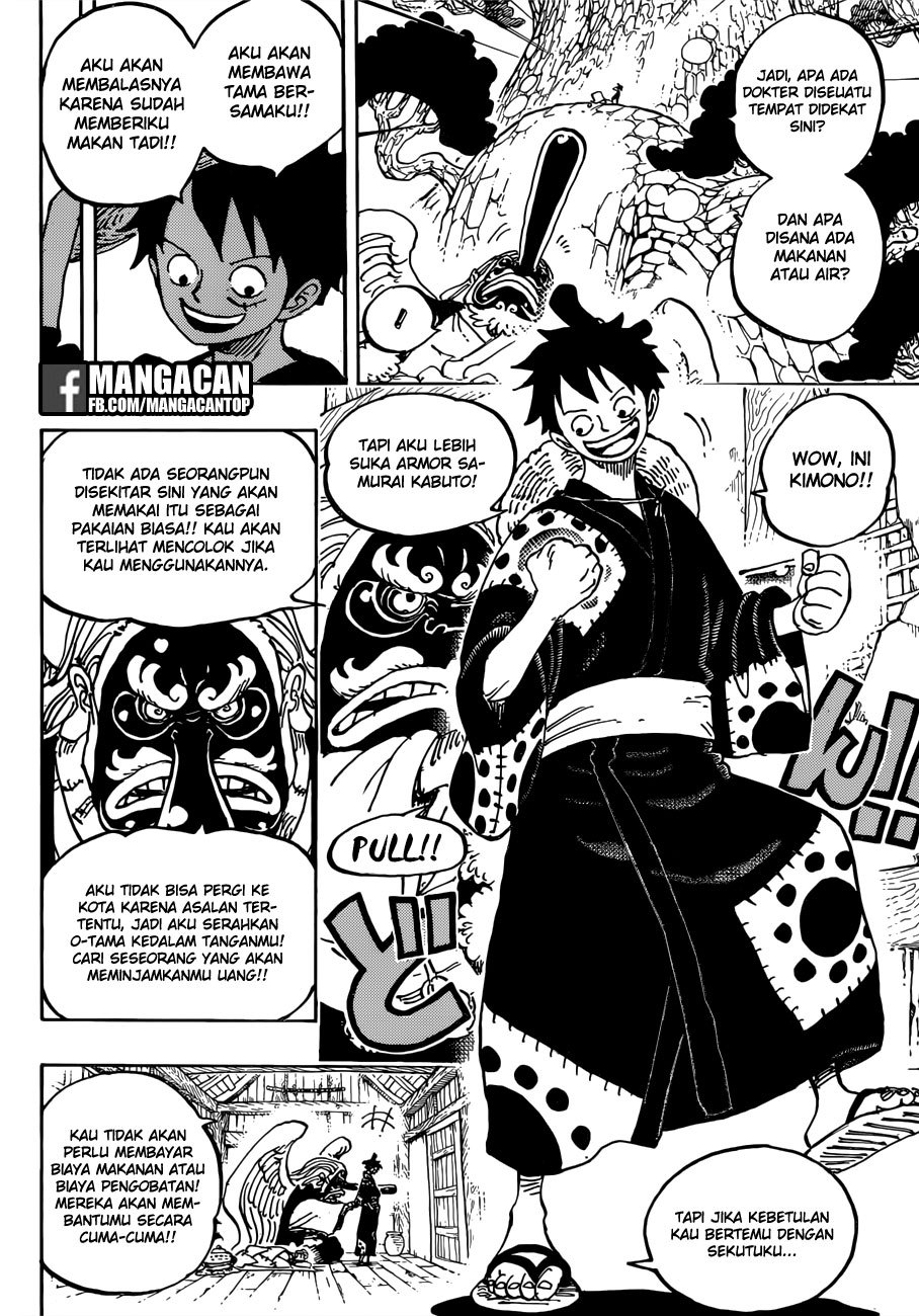 One Piece Chapter 912 Halaman 8