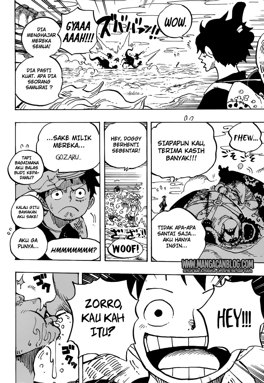 One Piece Chapter 912 Halaman 16