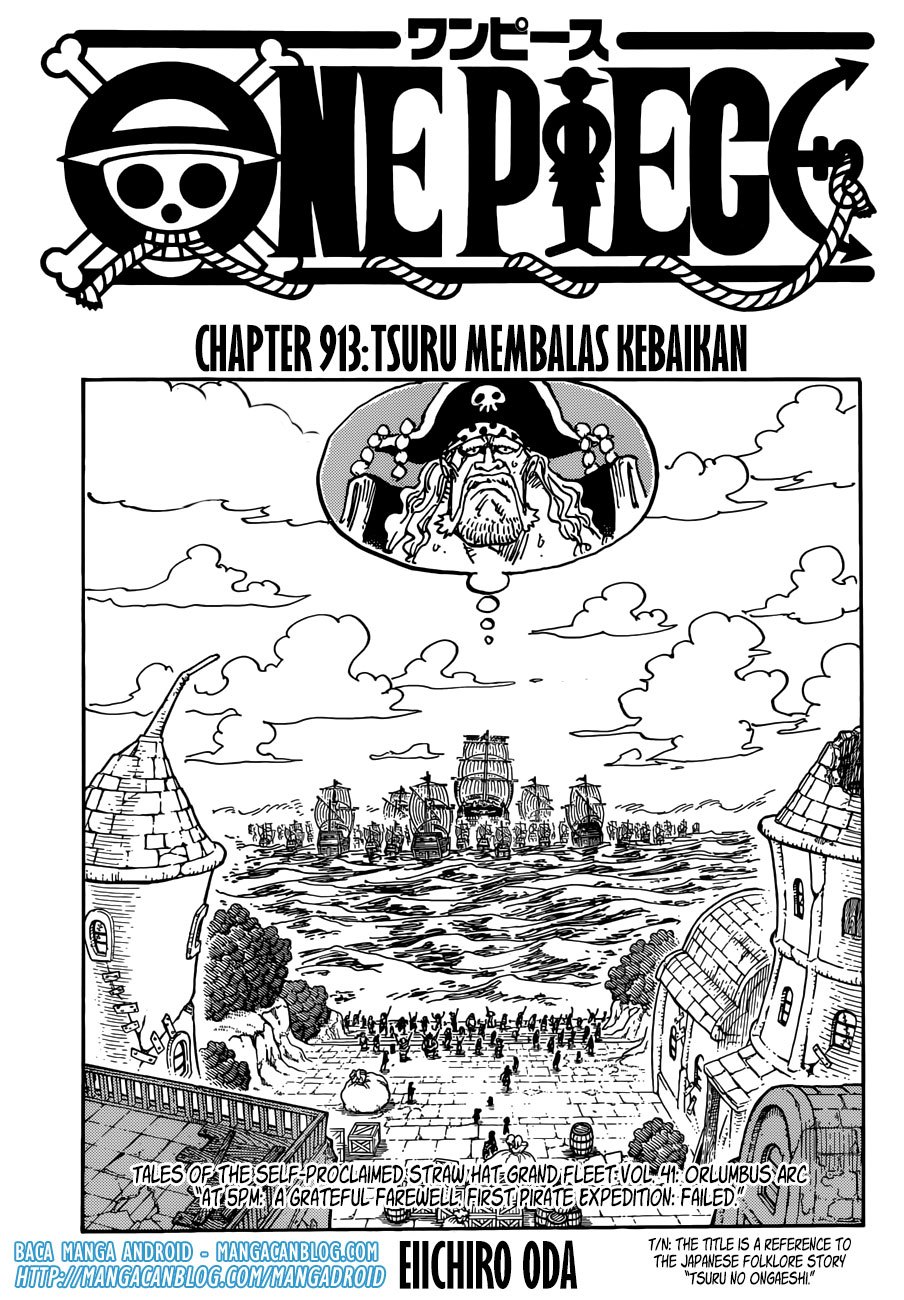 One Piece Chapter 913 Halaman 2