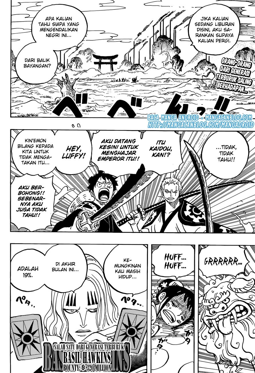 One Piece Chapter 913 Halaman 4