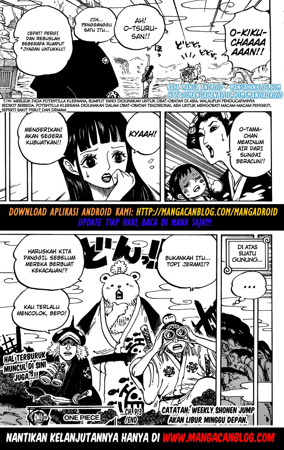 One Piece Chapter 913 Halaman 16
