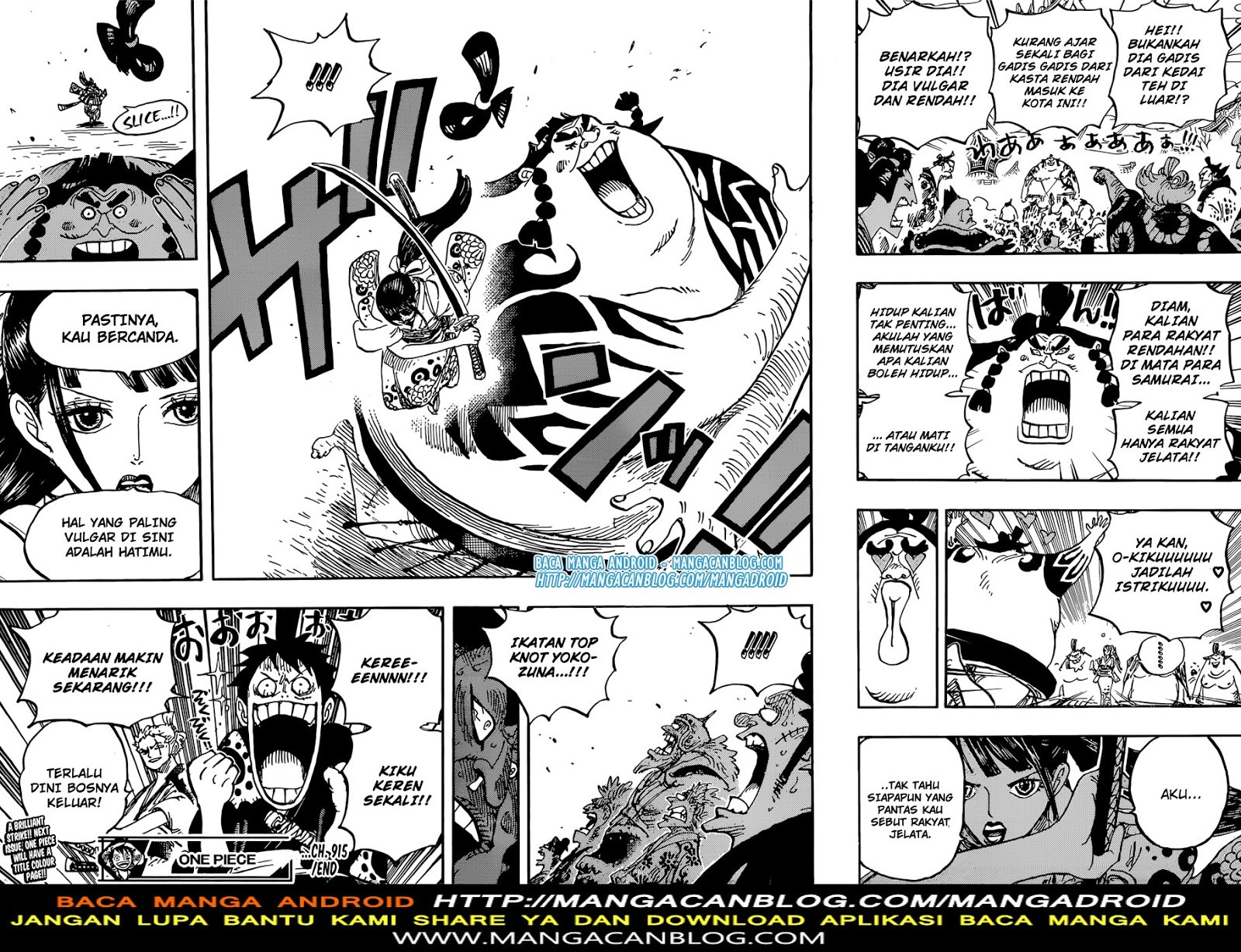 One Piece Chapter 915 Halaman 16
