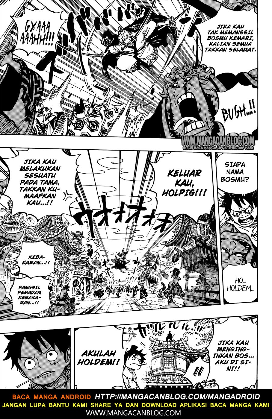 One Piece Chapter 916 Halaman 17