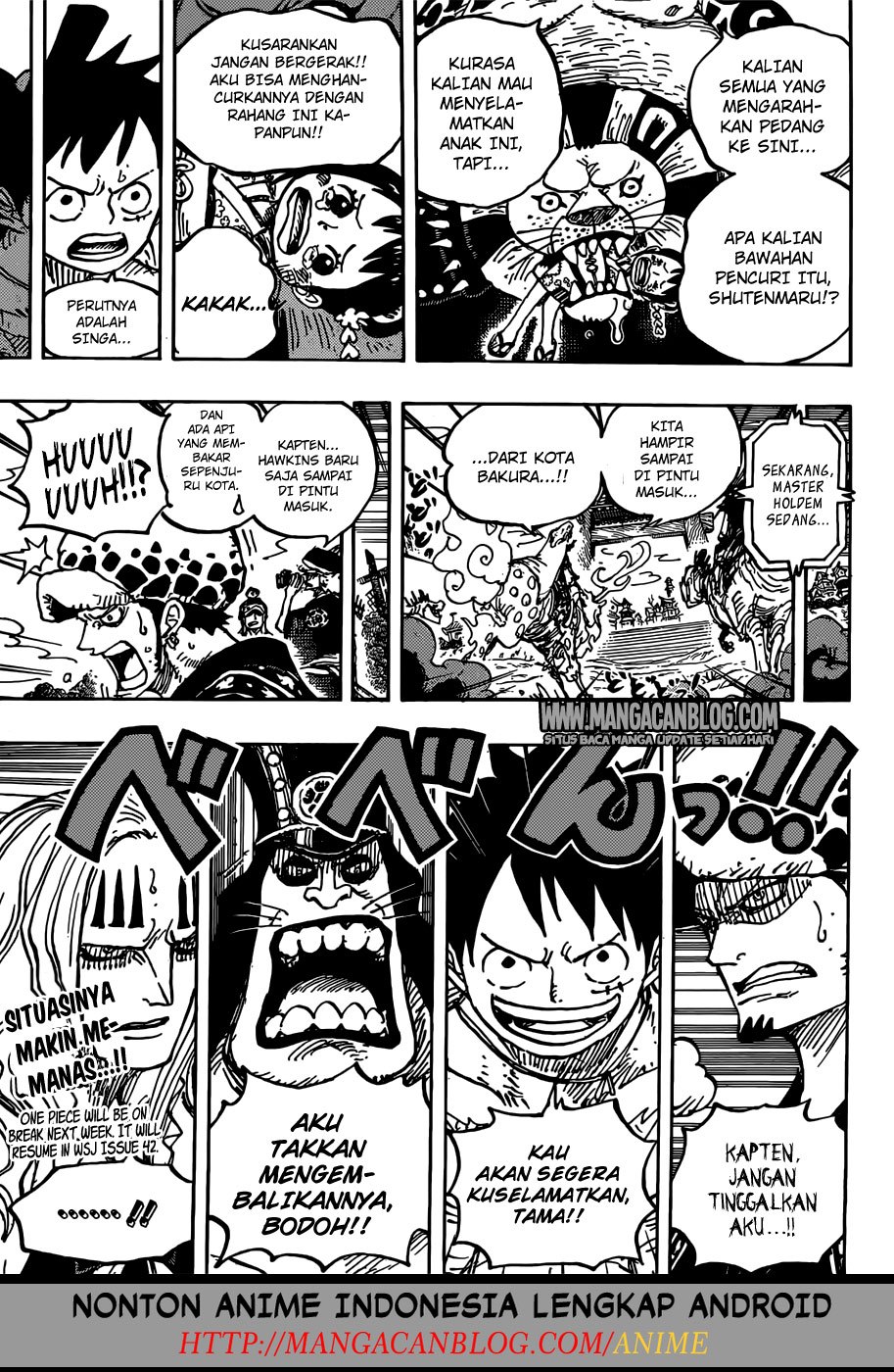 One Piece Chapter 916 Halaman 19