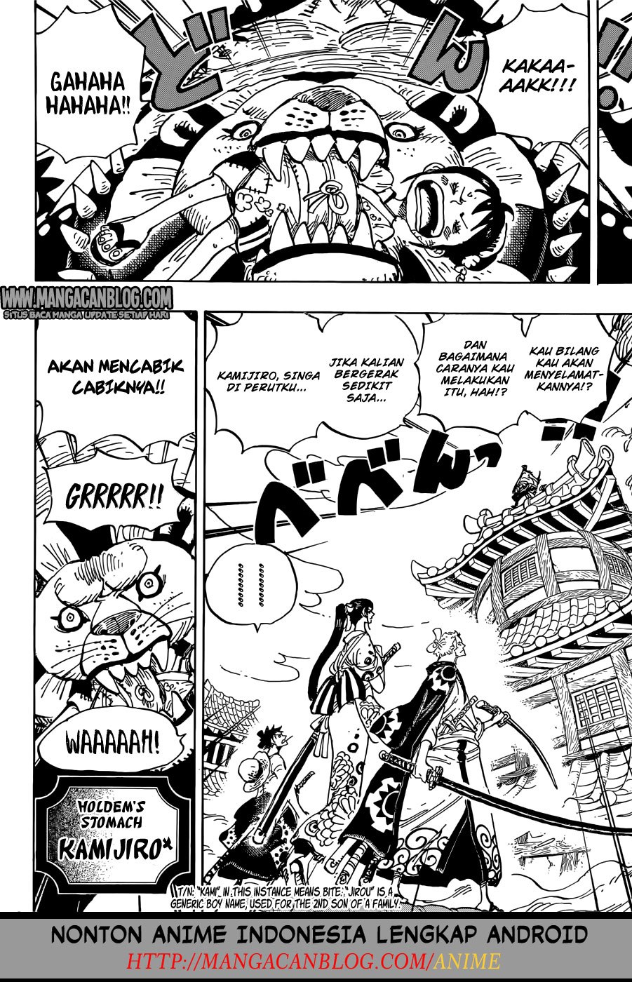 One Piece Chapter 917 Halaman 6