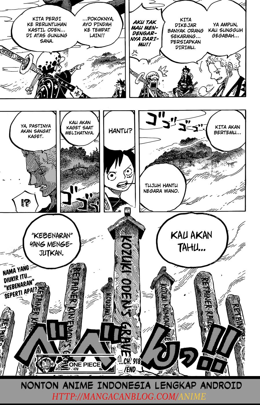 One Piece Chapter 918 Halaman 16