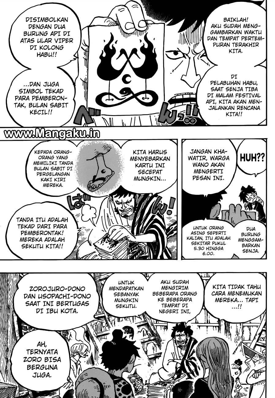 One Piece Chapter 921 Halaman 6