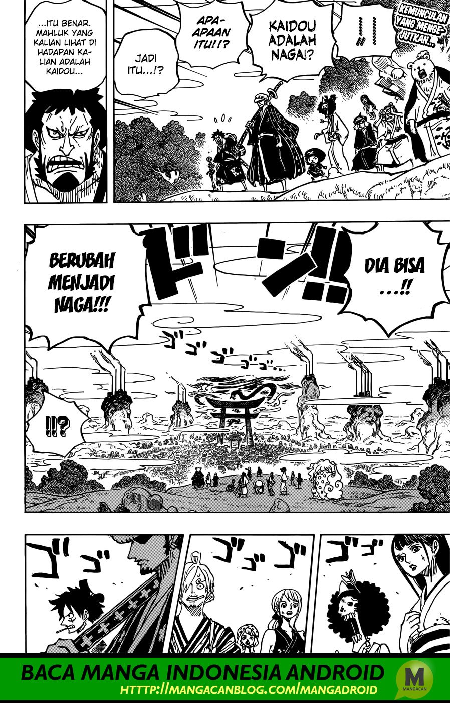 One Piece Chapter 922 Halaman 3