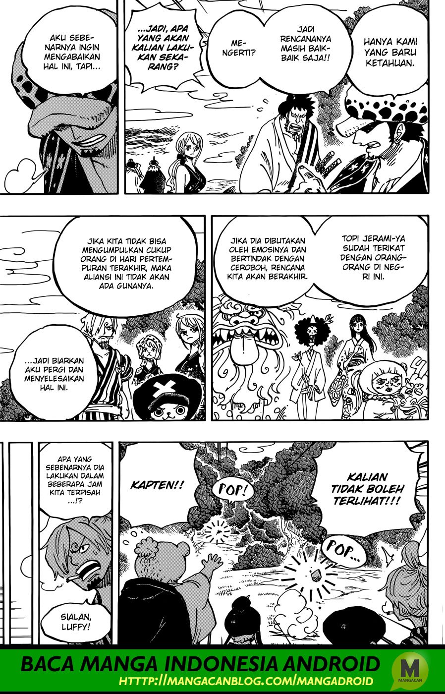One Piece Chapter 922 Halaman 6