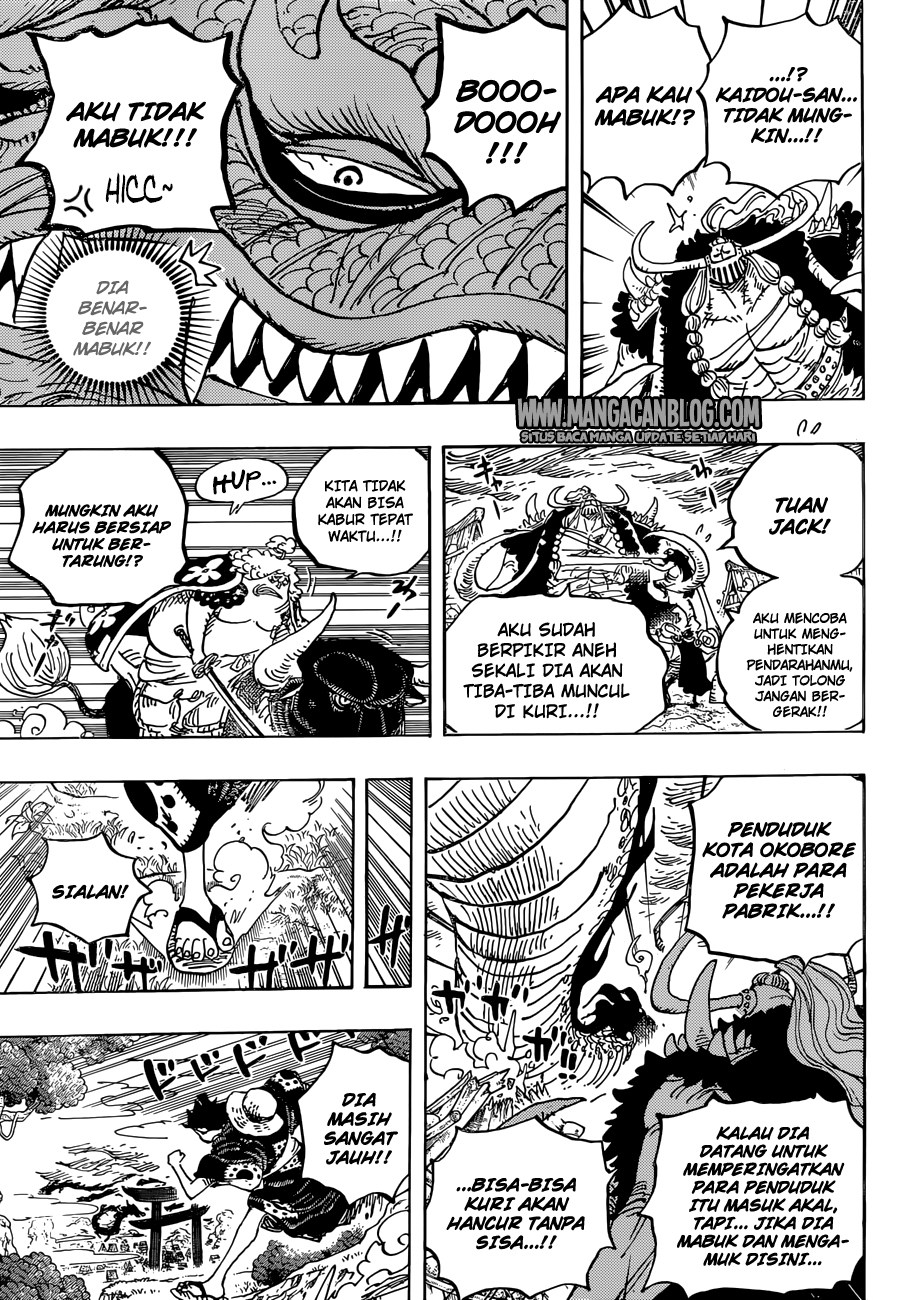 One Piece Chapter 922 Halaman 9
