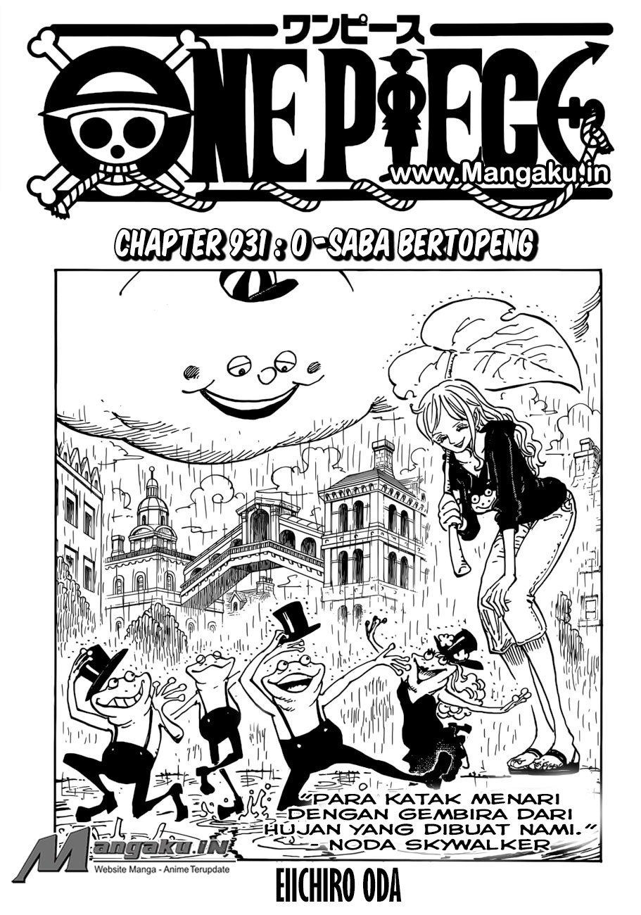 One Piece Chapter 931 Halaman 2