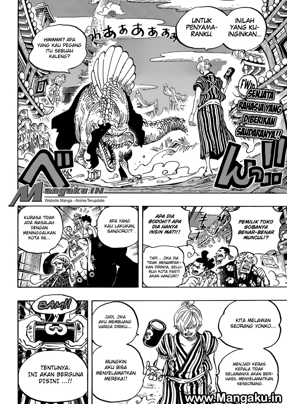 One Piece Chapter 931 Halaman 3