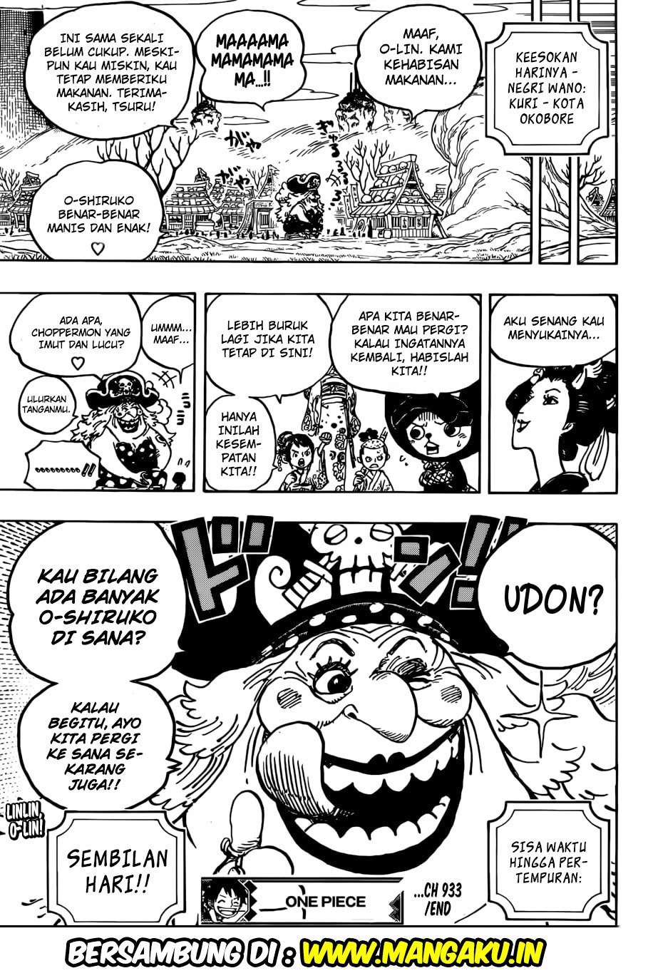 One Piece Chapter 933 Halaman 18