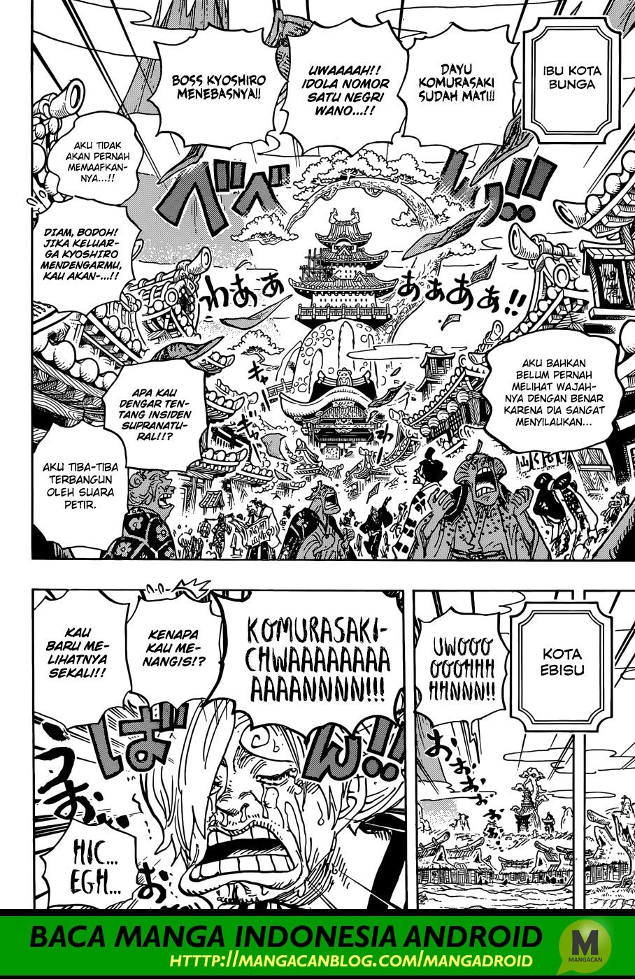 One Piece Chapter 934 Halaman 11