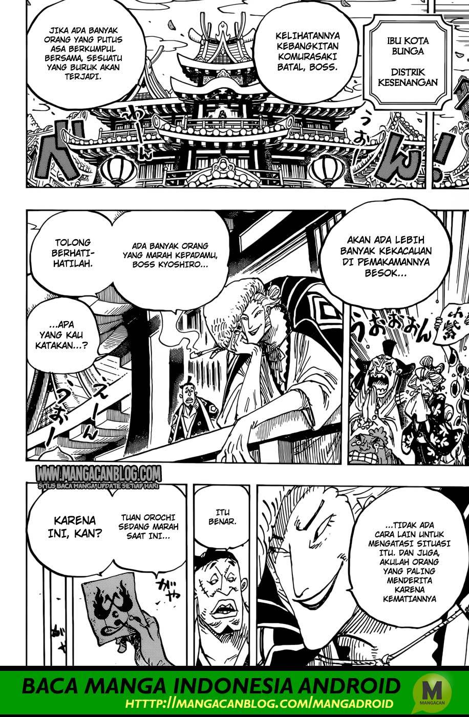 One Piece Chapter 938 Halaman 6