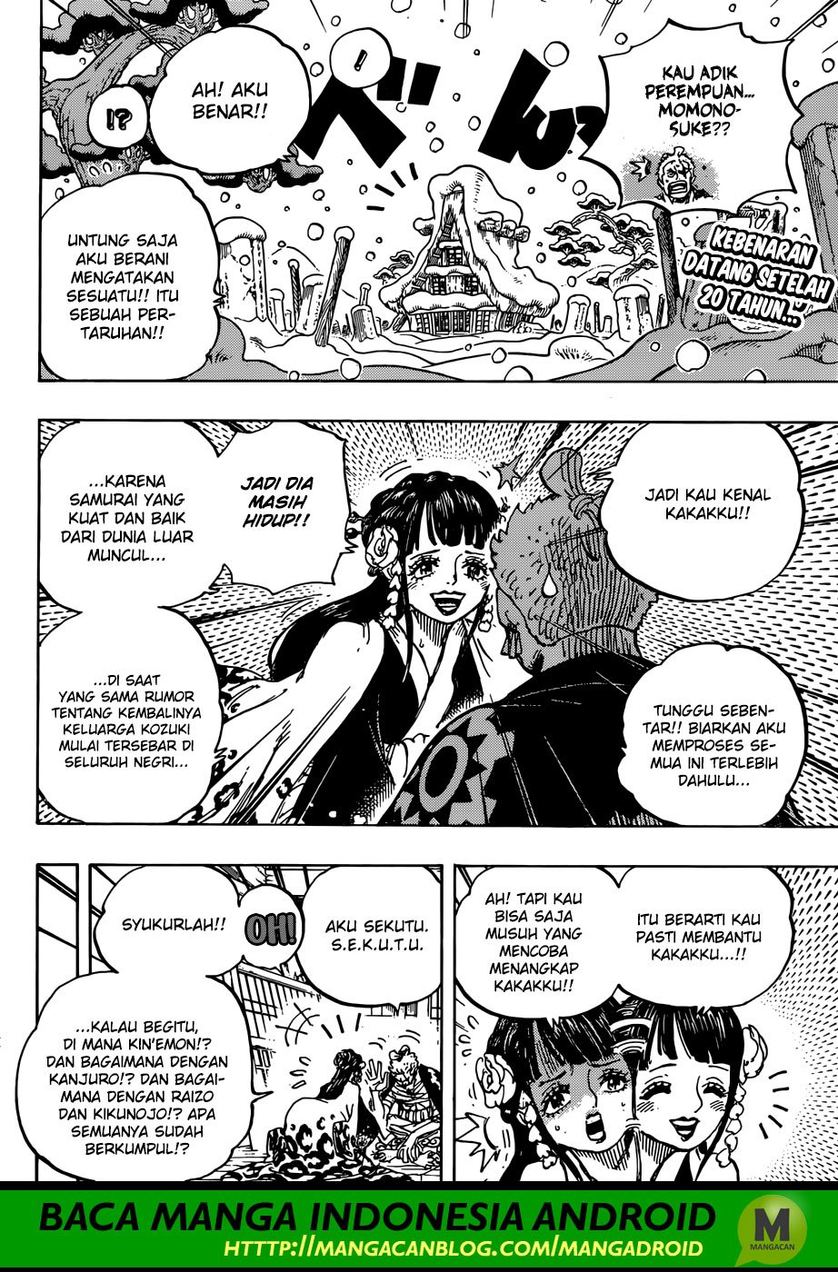 One Piece Chapter 939 Halaman 3