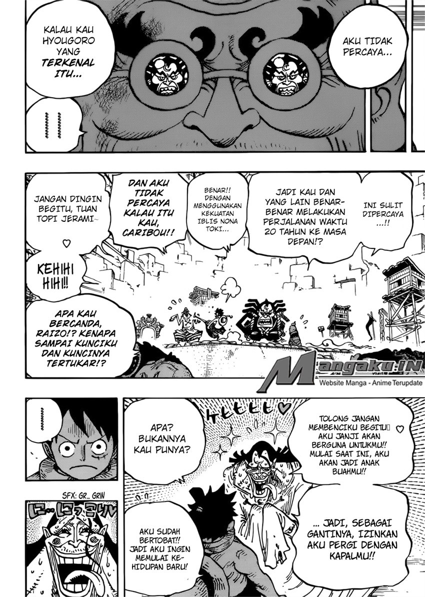 One Piece Chapter 940 Halaman 15