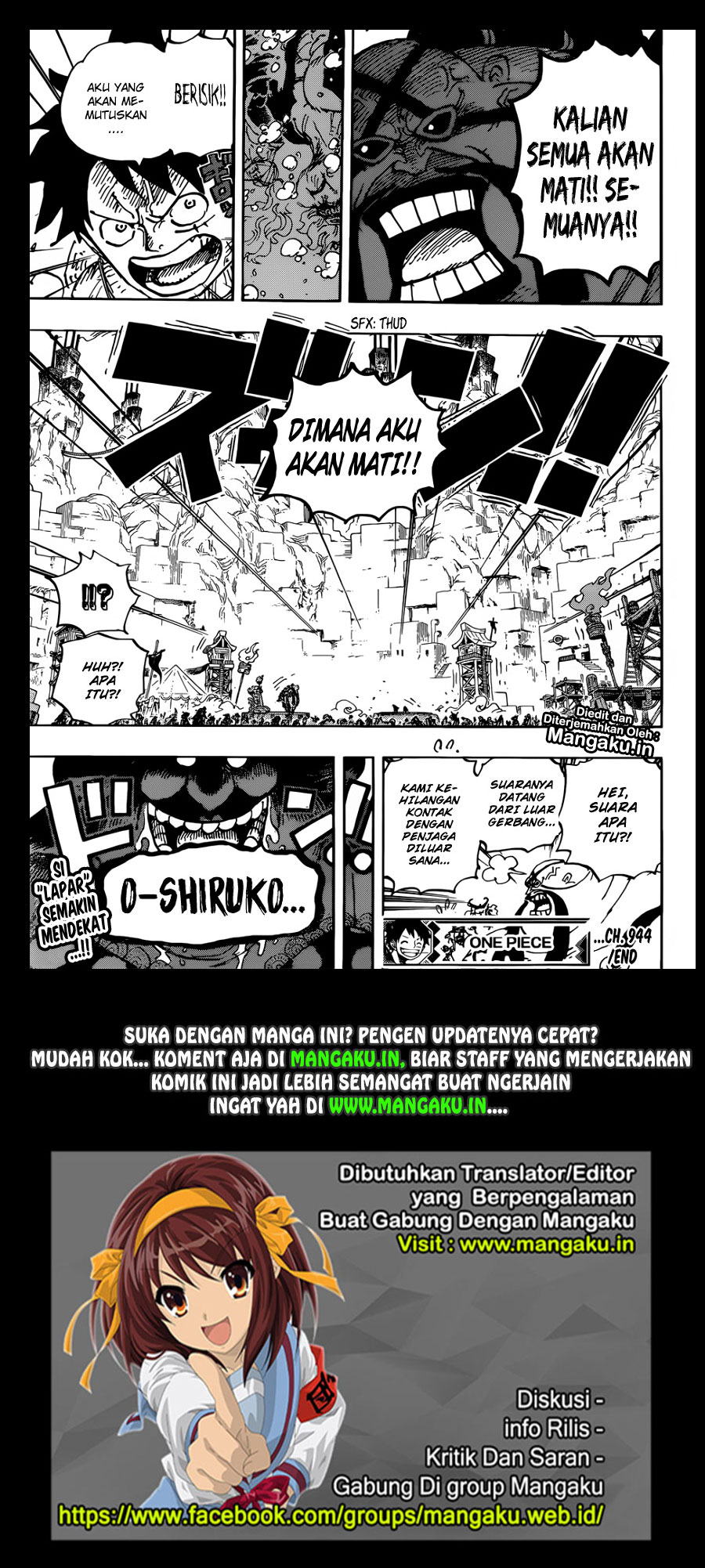 One Piece Chapter 944 Halaman 18