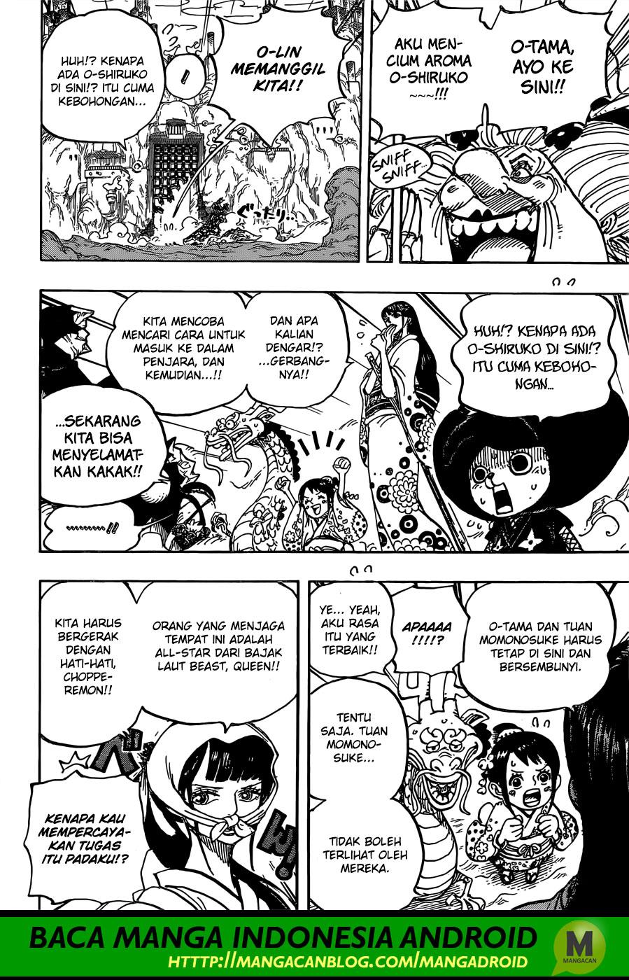 One Piece Chapter 945 Halaman 16