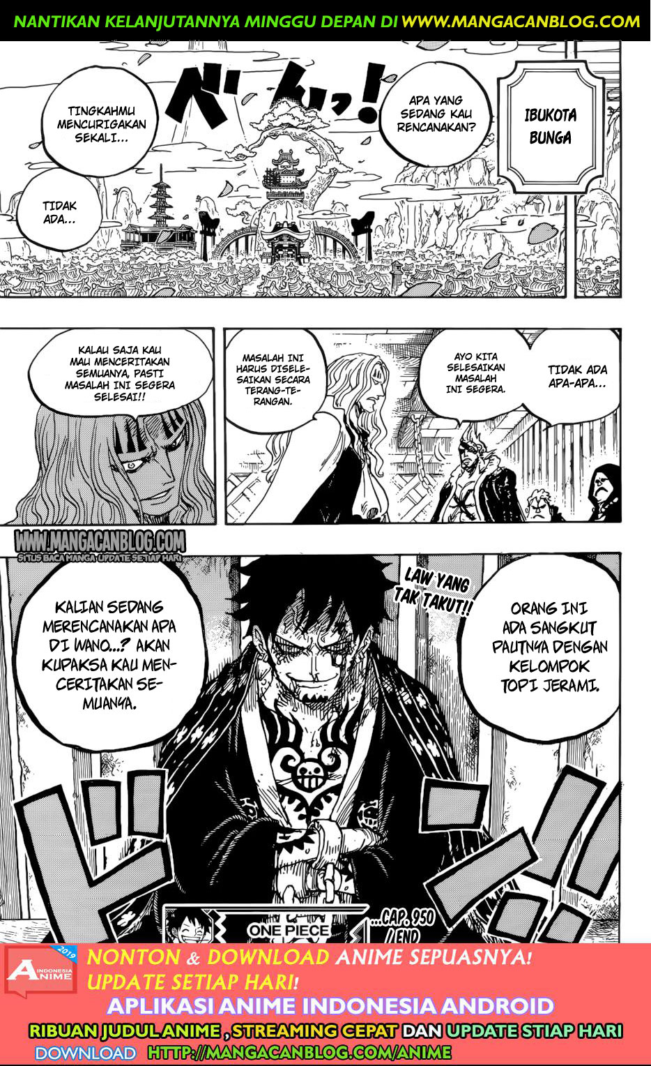 One Piece Chapter 950 Halaman 16