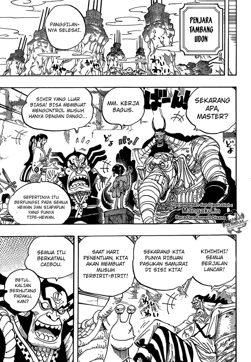 One Piece Chapter 952 Halaman 8