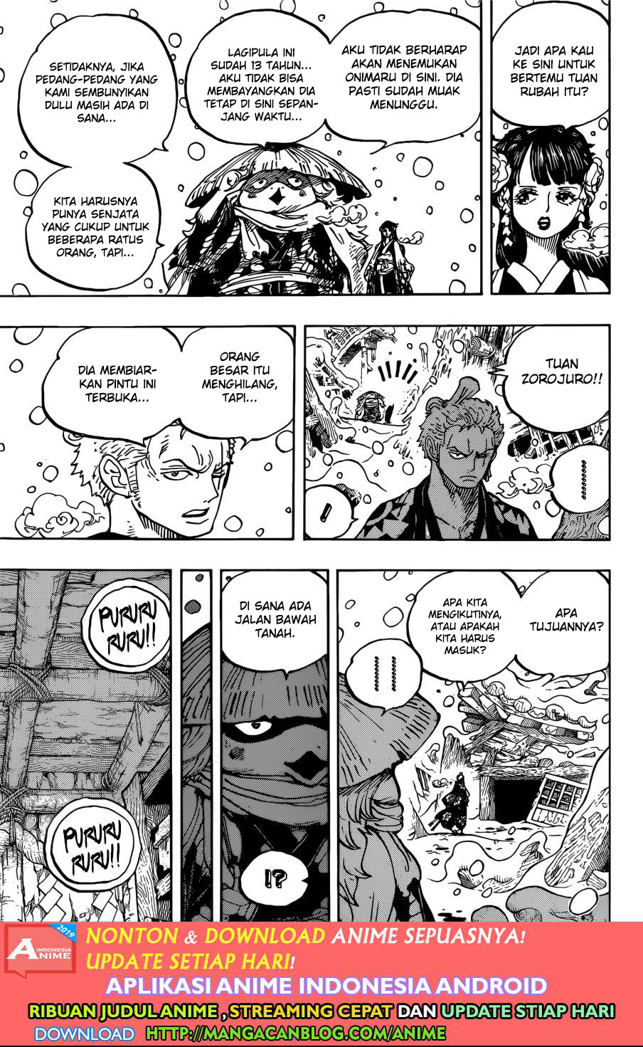 One Piece Chapter 953 Halaman 15