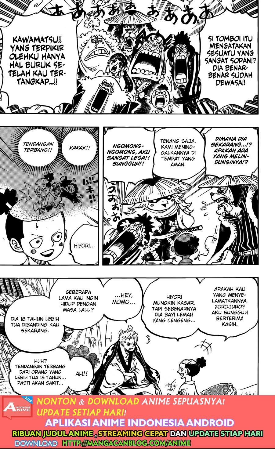 One Piece Chapter 955 Halaman 3