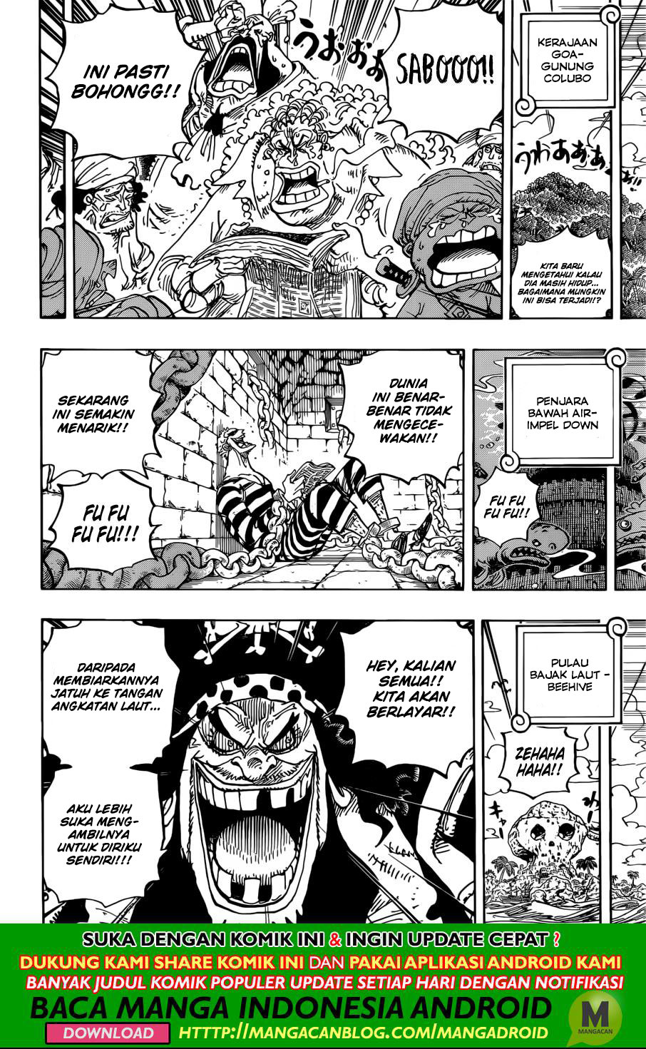One Piece Chapter 956 Halaman 10