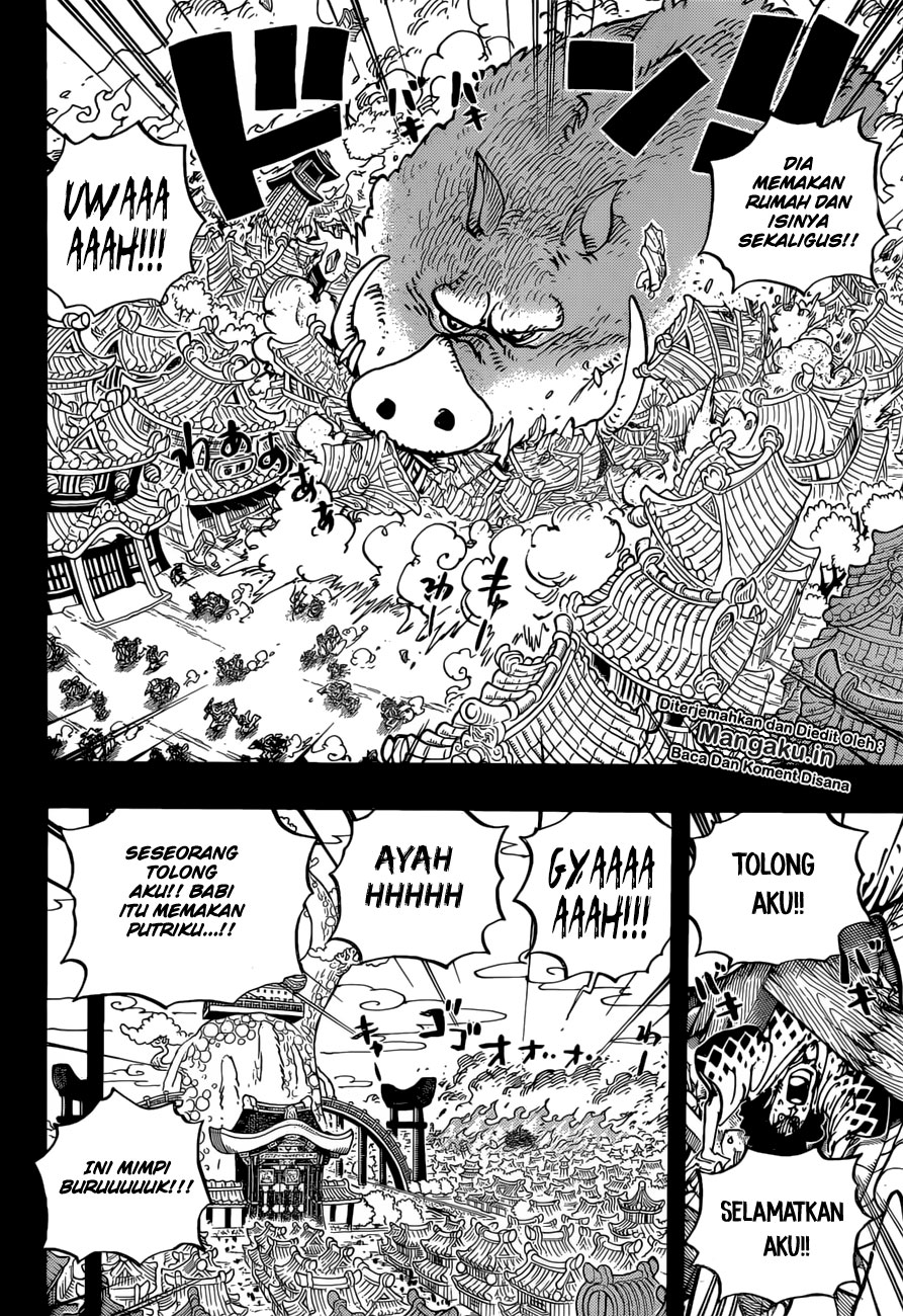 One Piece Chapter 961 Halaman 5