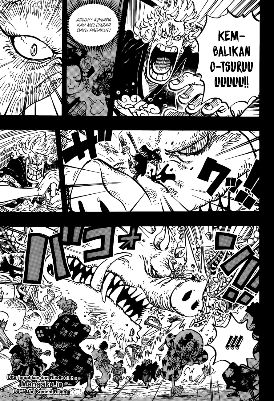 One Piece Chapter 961 Halaman 8