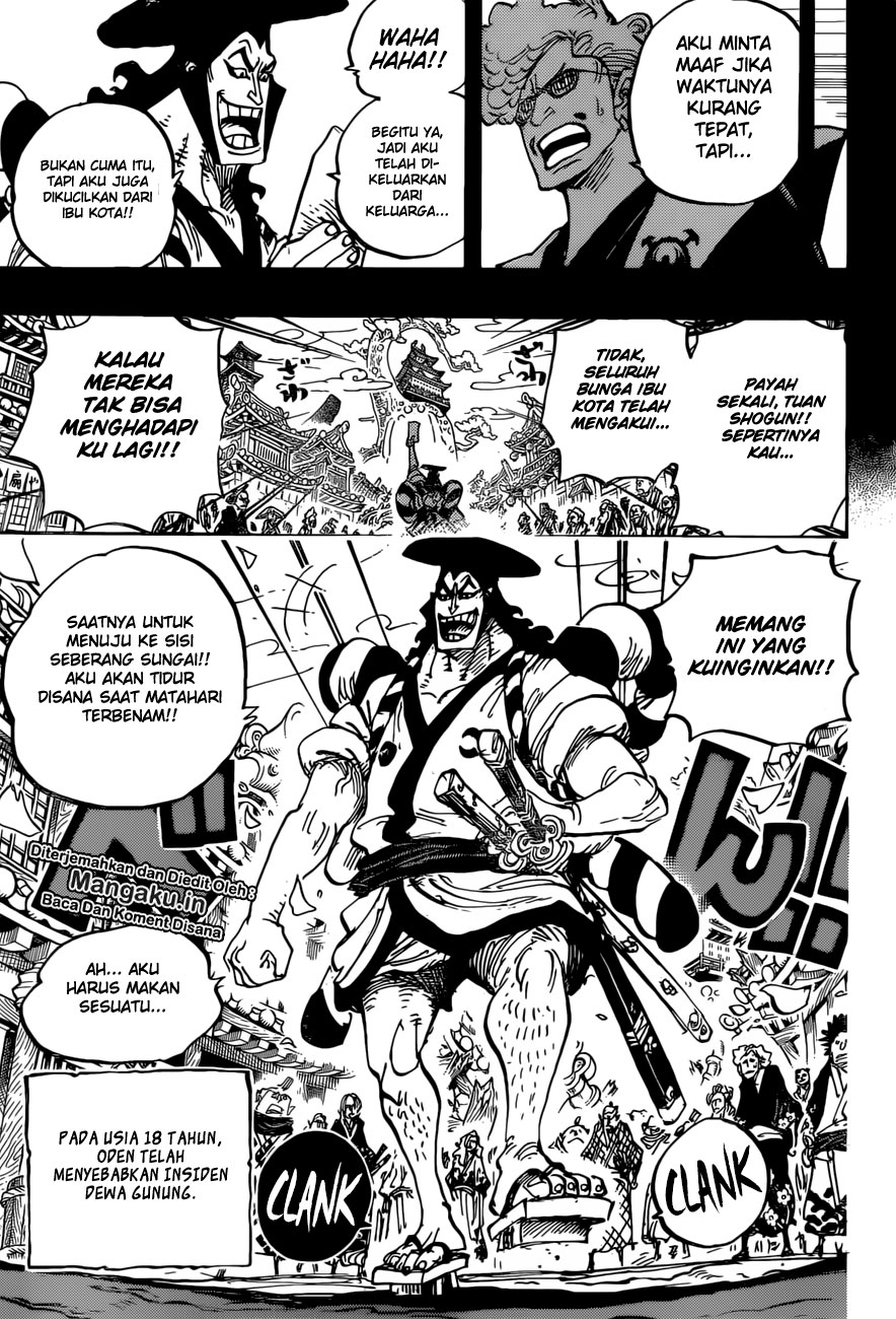 One Piece Chapter 961 Halaman 14