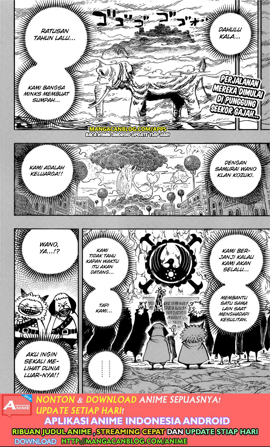 One Piece Chapter 963 Halaman 2