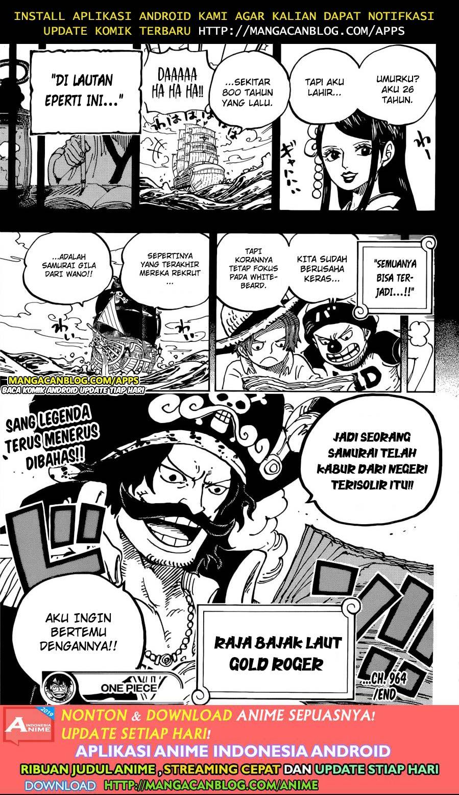 One Piece Chapter 964 Halaman 17