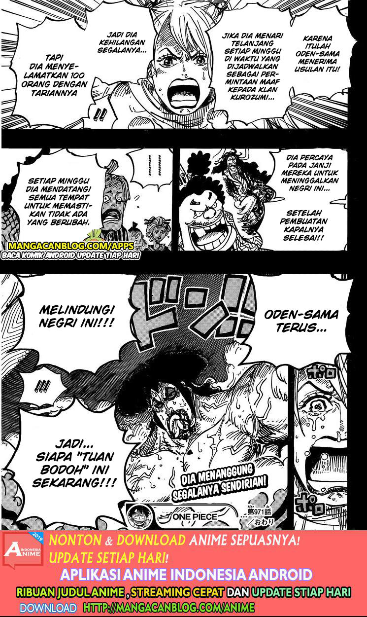 One Piece Chapter 971 Halaman 16
