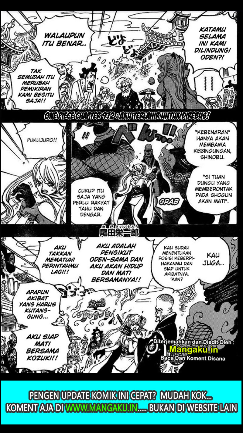 One Piece Chapter 972 Halaman 3