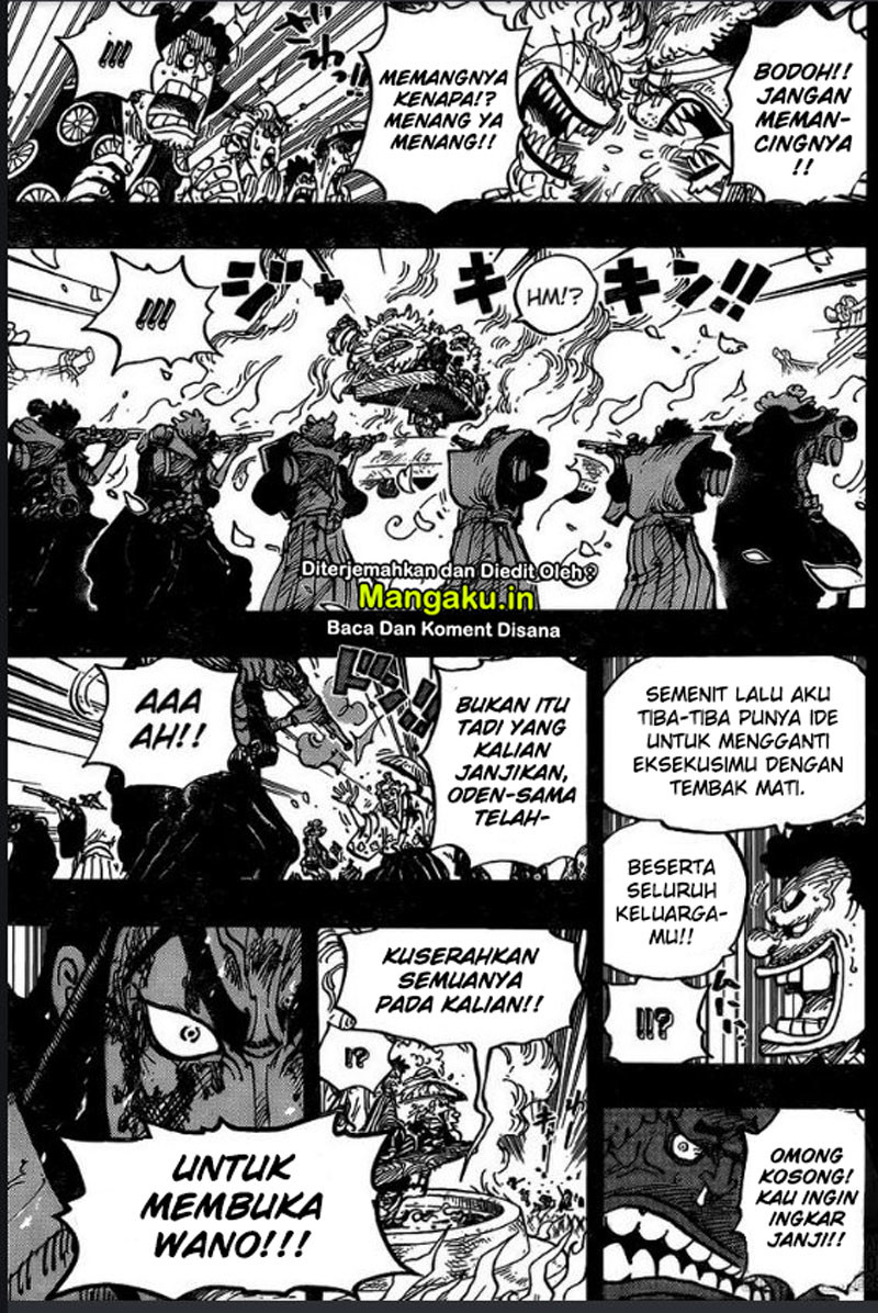 One Piece Chapter 972 Halaman 11