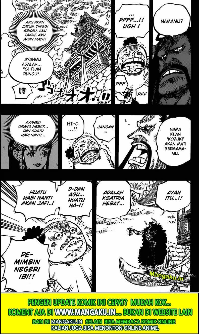 One Piece Chapter 973 Halaman 8