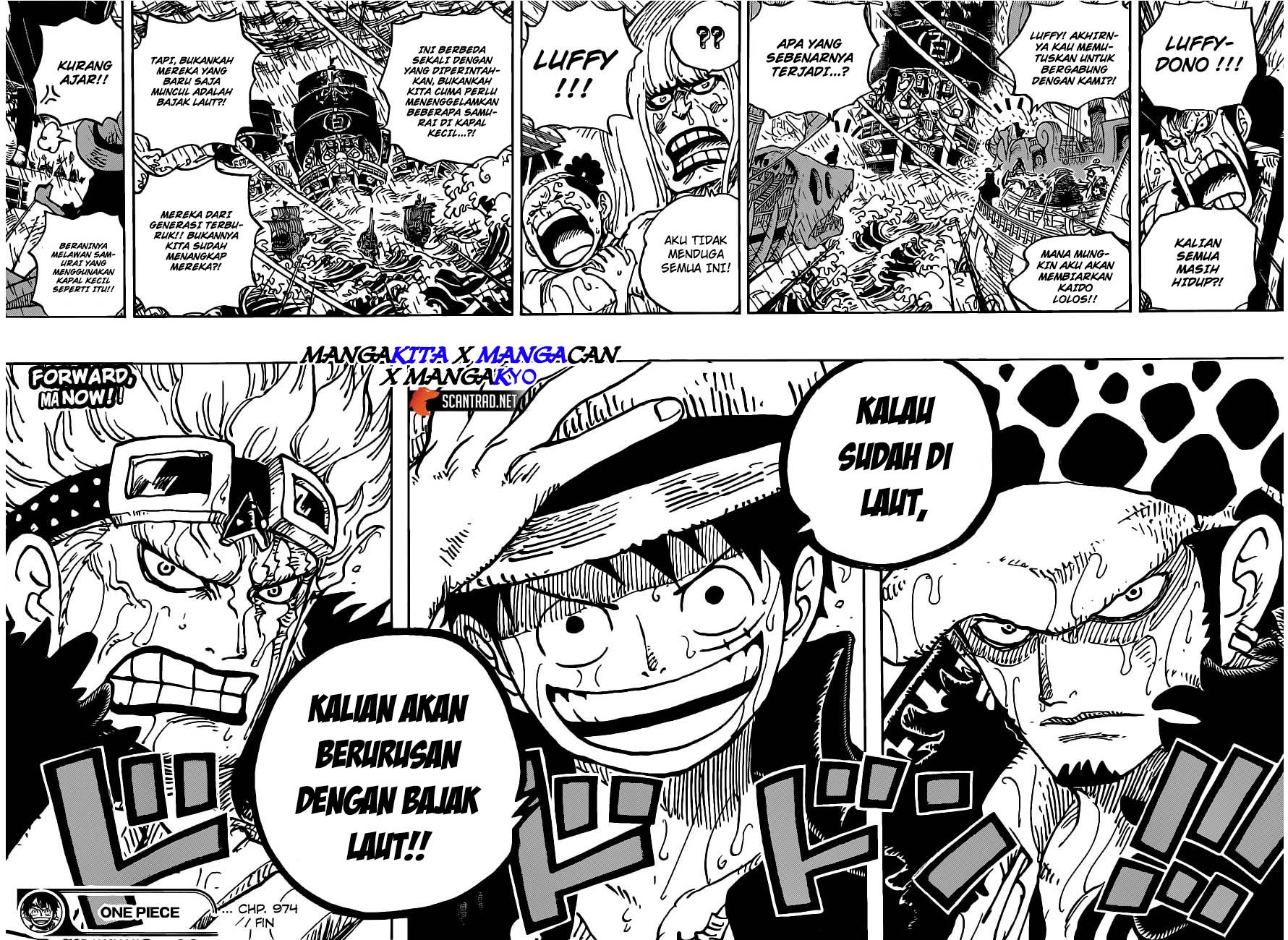 One Piece Chapter 974 Halaman 16