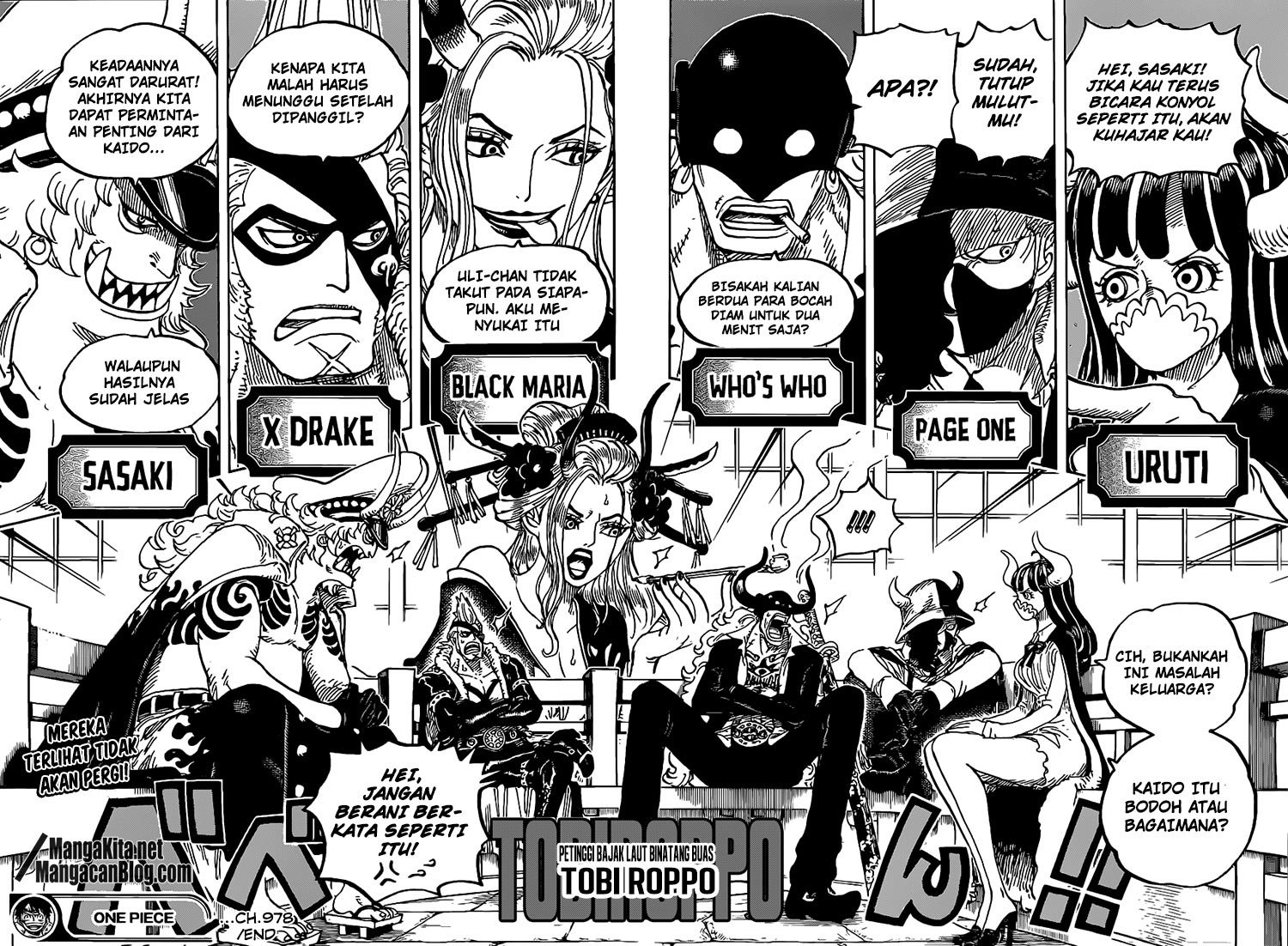 One Piece Chapter 978 Halaman 16