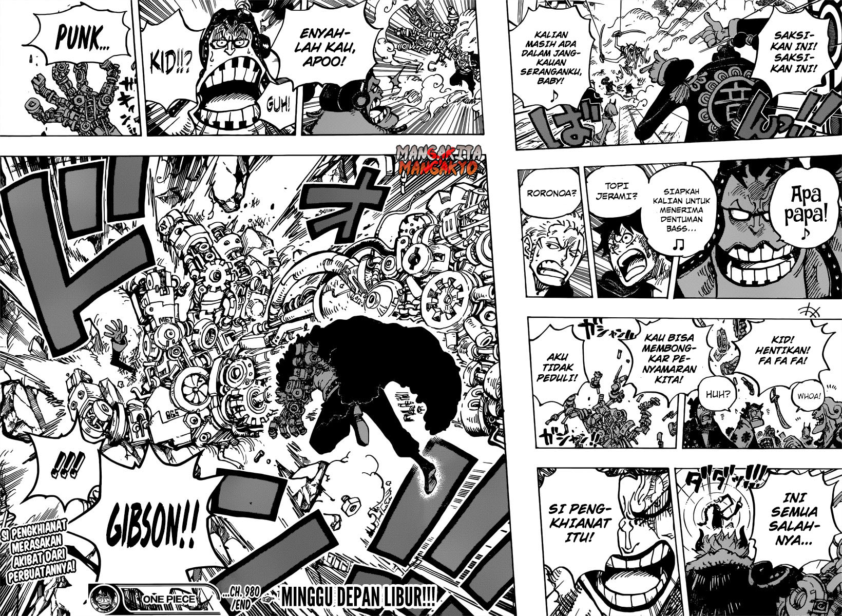 One Piece Chapter 980 Halaman 17