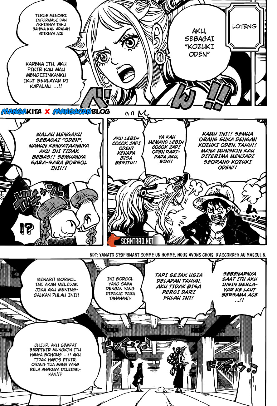 One Piece Chapter 985 Halaman 9