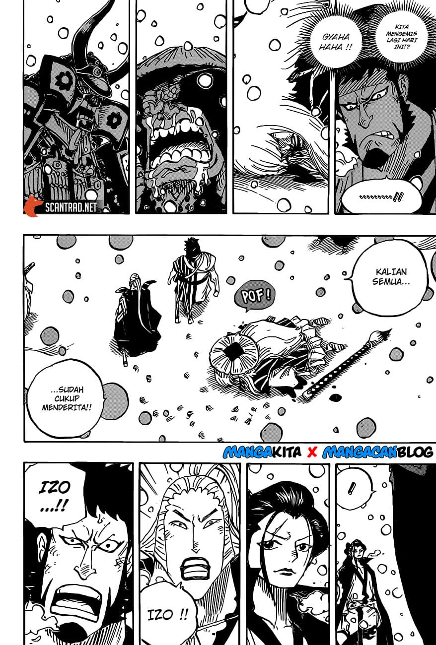 One Piece Chapter 986 Halaman 4