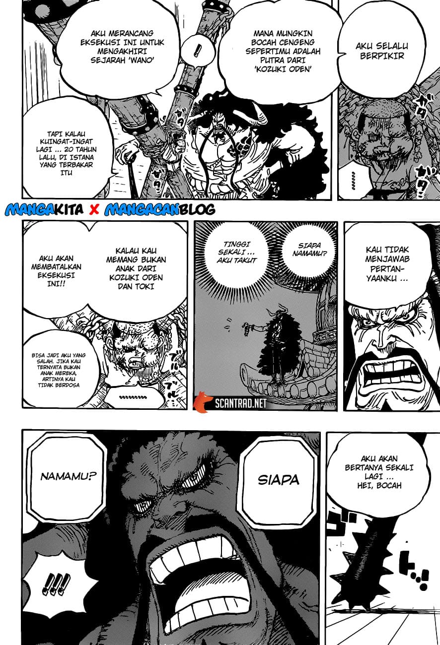One Piece Chapter 986 Halaman 8