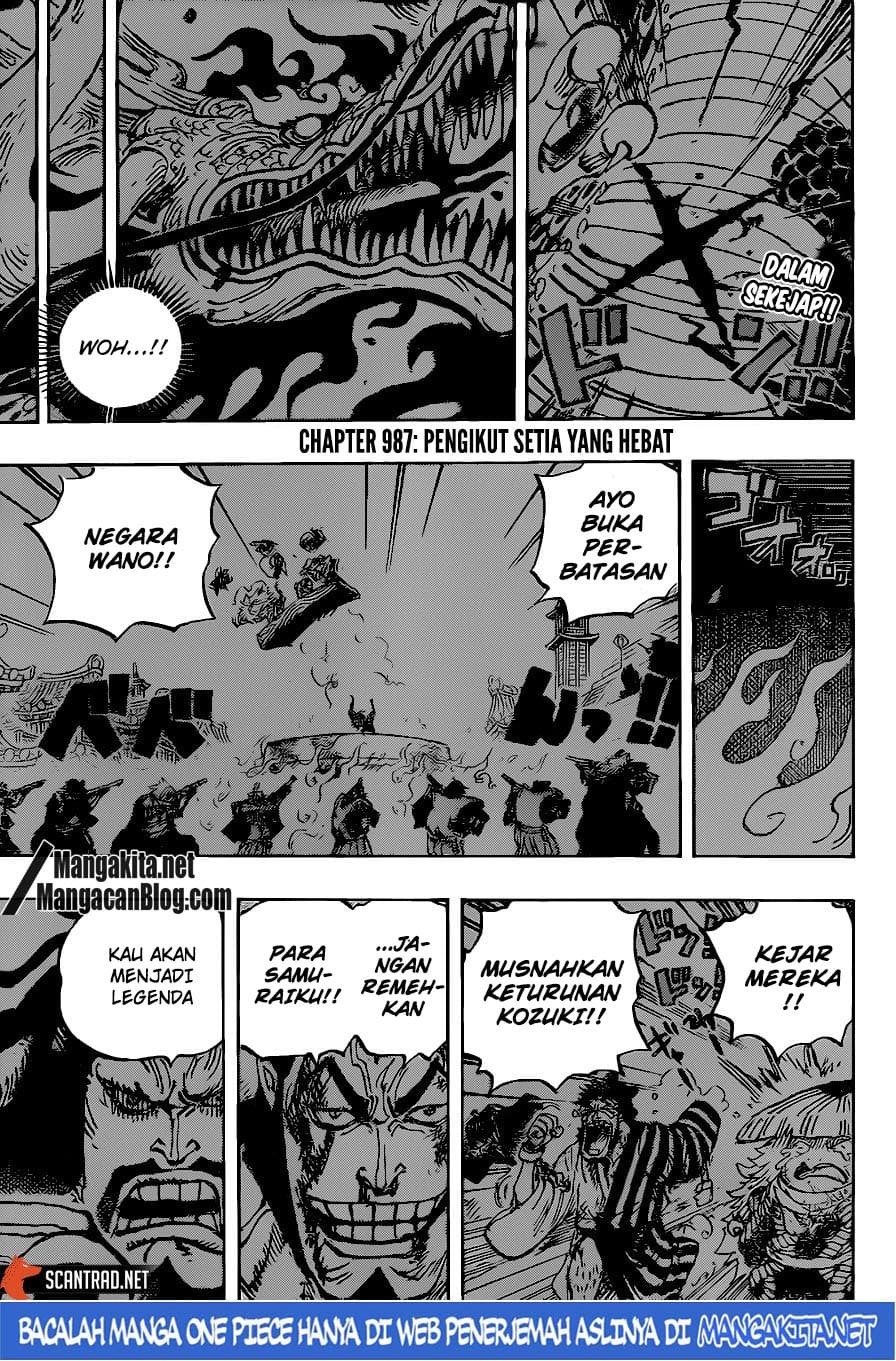 One Piece Chapter 987 Halaman 4