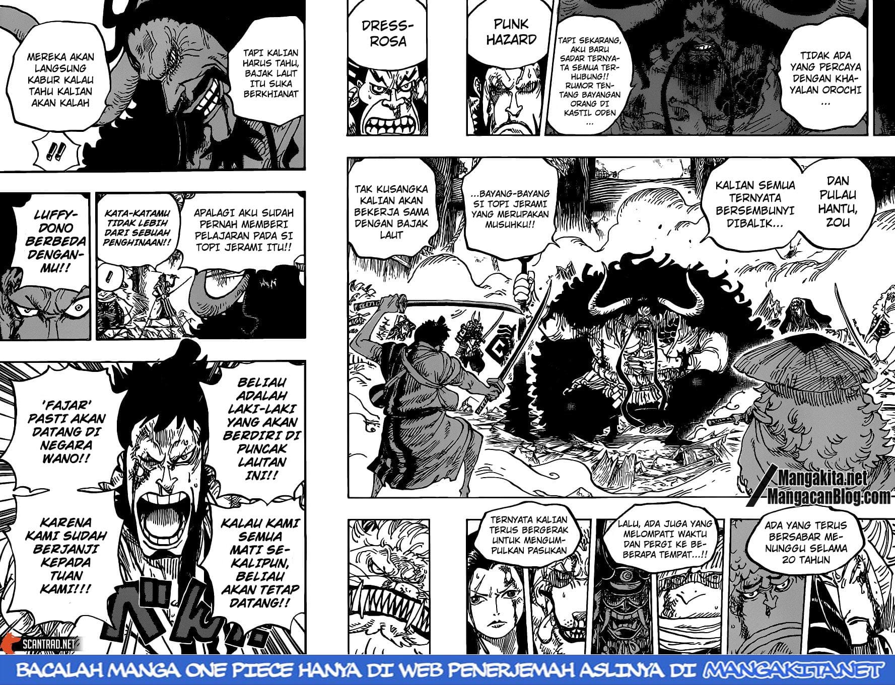 One Piece Chapter 987 Halaman 11