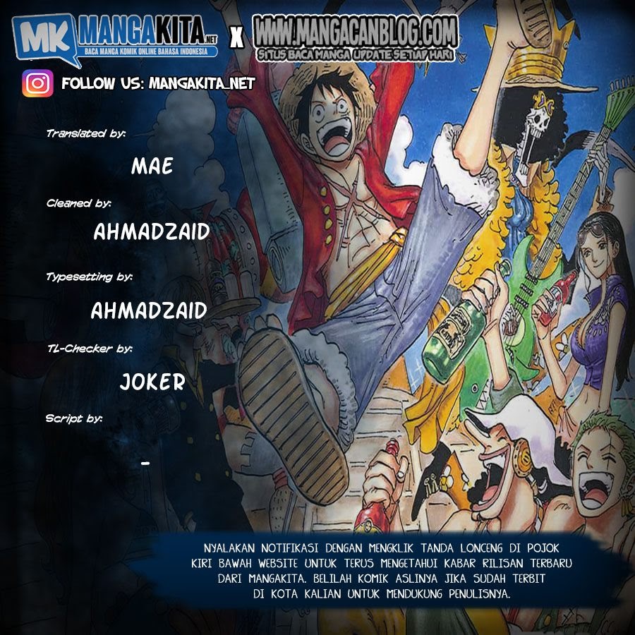 One Piece Chapter 988 Halaman 1